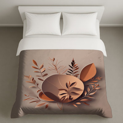 Housse de couette Leaves Bedding Nature Minimalist