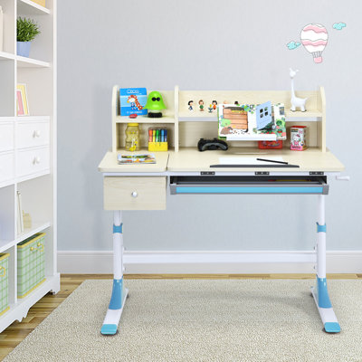 Bureau d'écriture avec rehausse 43,5 po Fitz Kids