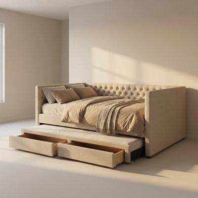 Twin Xl Size Upholstered Daybed