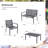 Arantxa 4 - Person Patio Conversation Set-2139278355