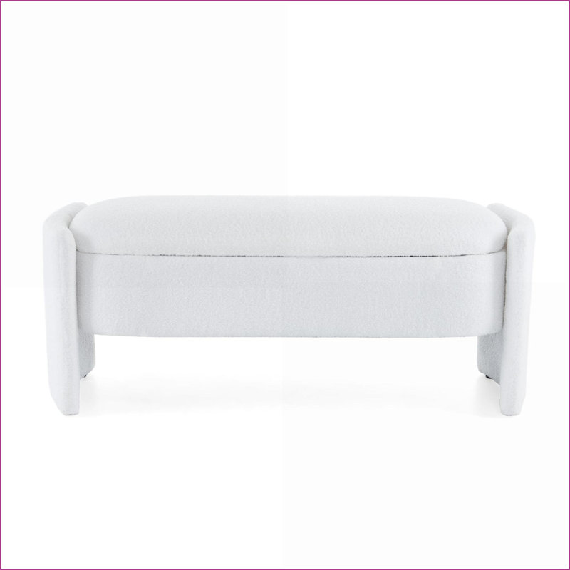 Banc repose-pieds, rangement Boucle pour le salon / la chambre / le vestibule, vert forêt moderne | Vert foncé | Bois, Vert