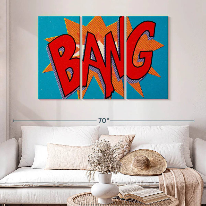 Tergel Bang, 32" H x 50" W