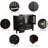 Aidien 72’’ Double Bathroom Vanity Set with Ceramic Vessel Sink Top, Faucets-59175976-59175977