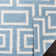 Rodgers Hand Woven Flat Weave Wool/Cotton Geometric Rug in Light Blue