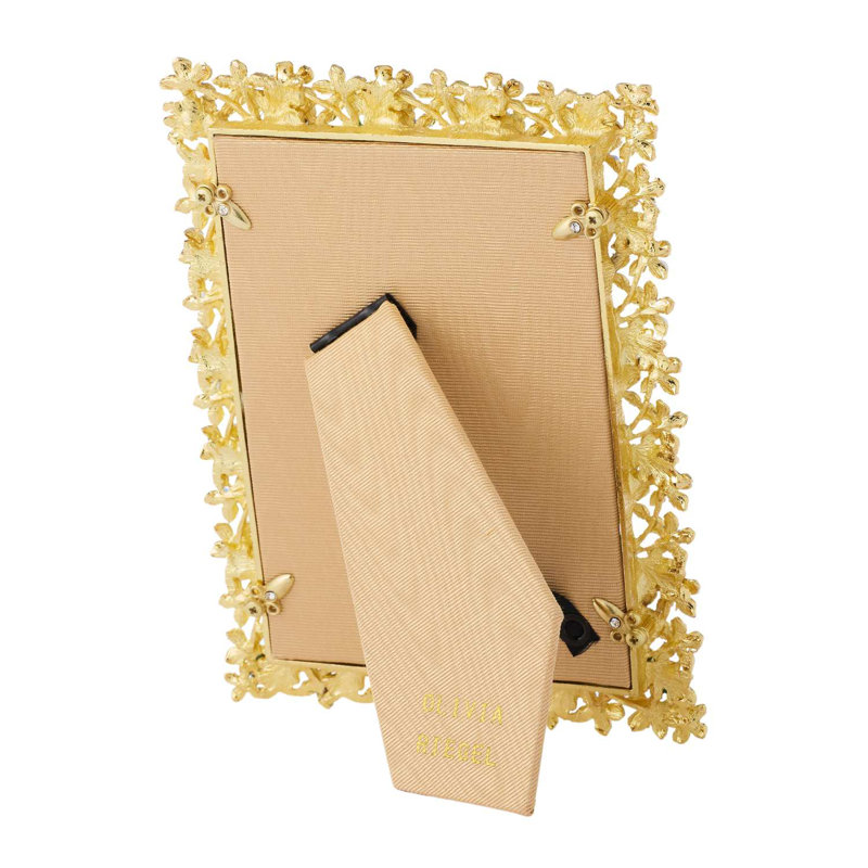 Daphne Metal Picture Frame, 4" W x 6" H