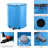 Weather Resistant Plastic Foldable Drainable Rain Barrel-89396547