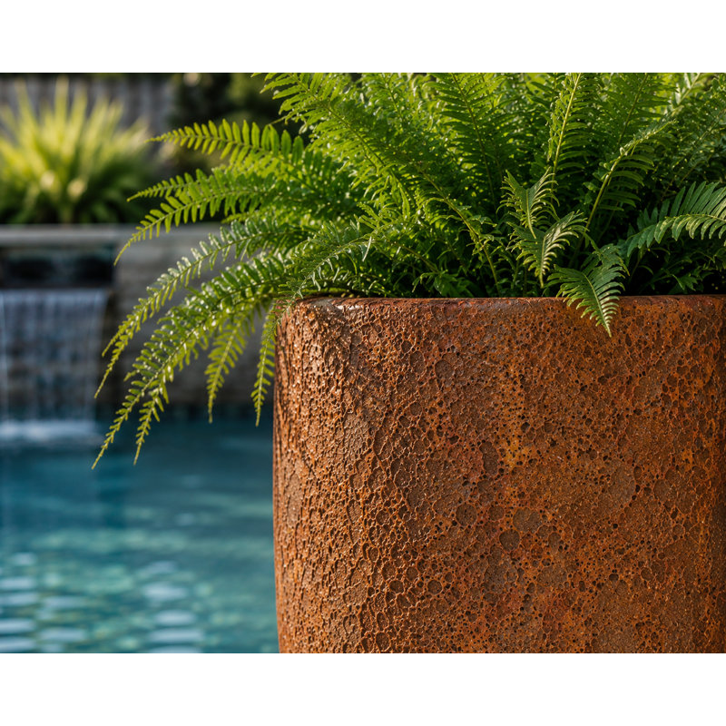 Haut 28 po. Vestro - Rouille volcanique, 31" H x 28" W x 28" D