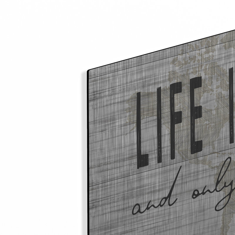 «Life Is A Journey» par Cindy Jacobs, H 12 po x l 24 po