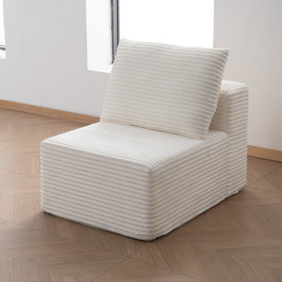 29.1" Modular Accent Chairs, U-shaped Minimalist Couches,modern Deep Seat Convertible Sleeper Sofa Bed,upholstered Couches For Living Room