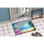 Tapis de porte pour l’extérieur anti-dérapant beach scene welcome-38381292