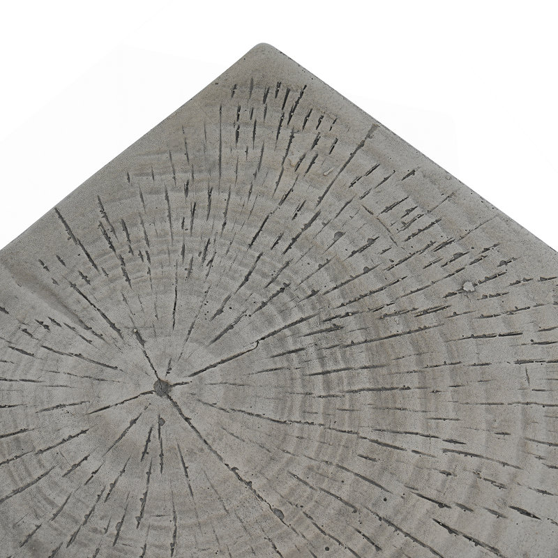 Table d'appoint géométrique Mgo, Gris