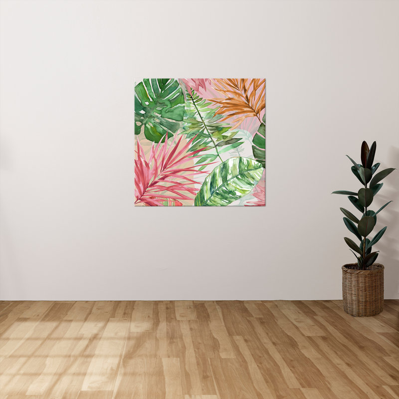 "Hot Tropics I" par Carol Robinson, reproduction sur toile