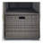 Outsunny Valet Pool Towel Rack, Waterproof PE Plastic Rattan Wicker Storage Organizer, Indoor Outdoor Spa, And Hot Tub Accessory Storage, 2 Shelves, 1 Basket Drawer-113701088
