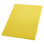 Planche à découper en plastique robuste Winco, 18 po x 24 po x 1/2 po, rouge