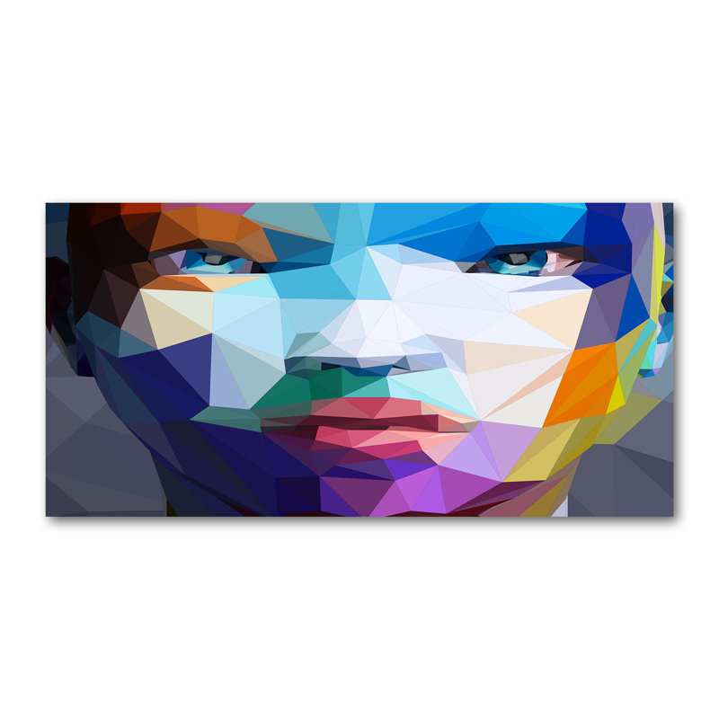 Abstraction of a woman 1 Piece Wrapped Canvas Wall Art
