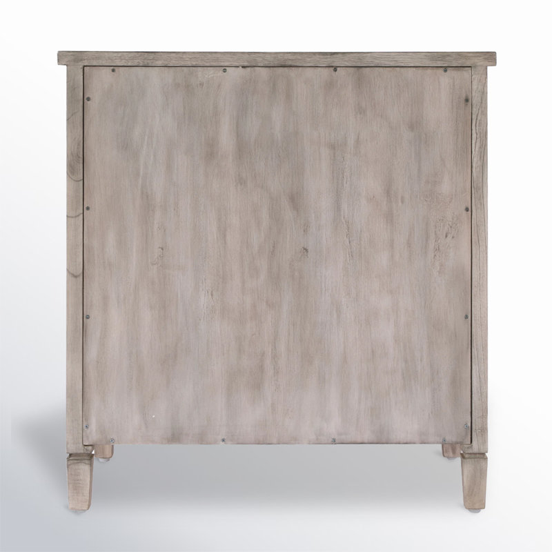 Charleston 2-Door Cane Cabinet, Desert Sand