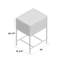 Table de bout avec rangement Chandre-22804629