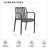 Amazonia Lazy Susan FSC Certified Wood And Stackable Chairs Outdoor Patio Dining Set-2067942909-2067942908