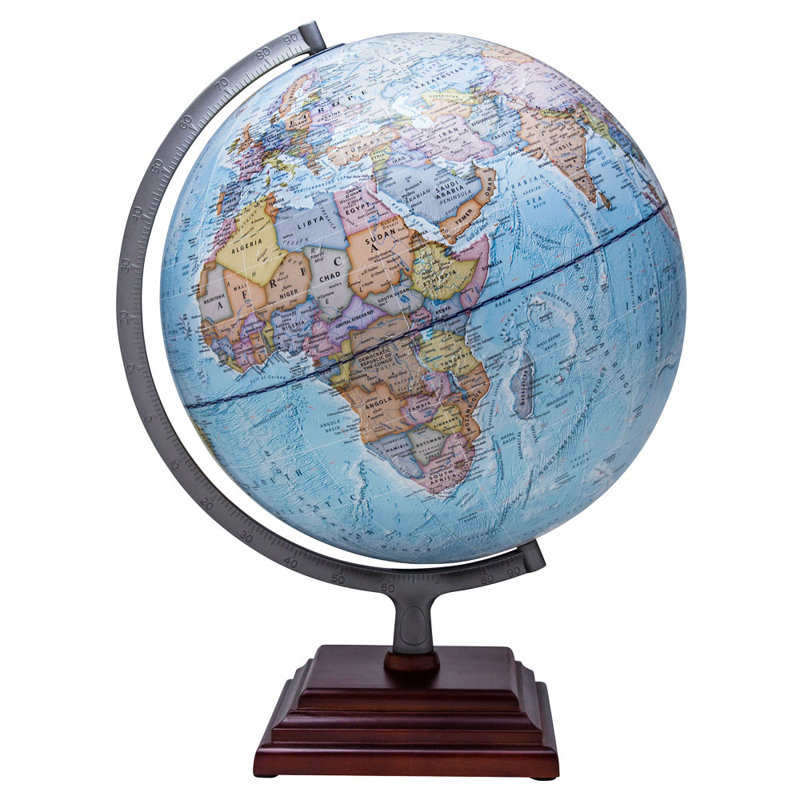 Cardboard Tabletop Globe