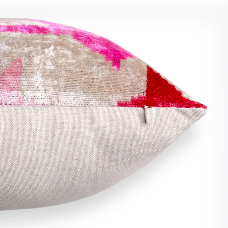 Square Pillow Cover & Insert, Pink