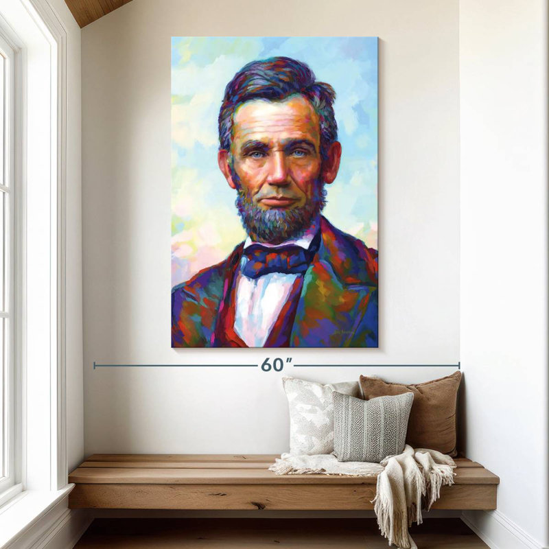 Abraham Lincoln II, H 51 po x l 34 po