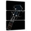 Tête de guitare noire Abarca-108662653