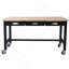 Versatile Heavy Duty Bamboo Workbench With Drawer And Mobile Functionality