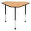 Table mobile articulée à hauteur ajustable 41 po x 36 po Structure Series Diamond-51404058-51404059