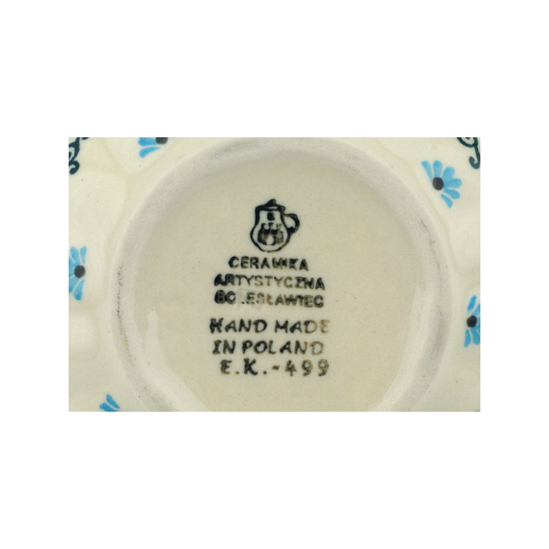 Forget Me Not Stoneware Rice Bowl