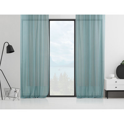 Sheer Curtain Panel Pair