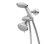 Moen Attune Eight-Function 4.75" Diameter Spray Head Standard With Handshower