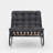 Tapasi Outdoor Modern Metal Framed Upholstered Patio Lounge Chairs-2050218495