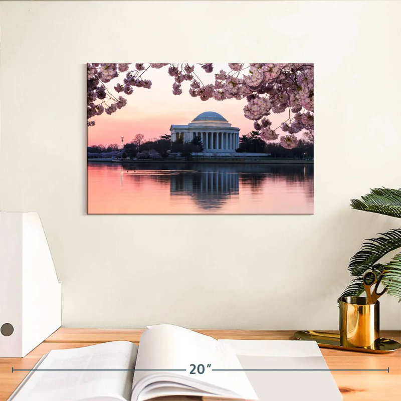 Lilie Jefferson Memorial, H 8 po x l 12 po