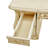 Platine de Royale Vanity with Mirror and Glass Top - Champagne