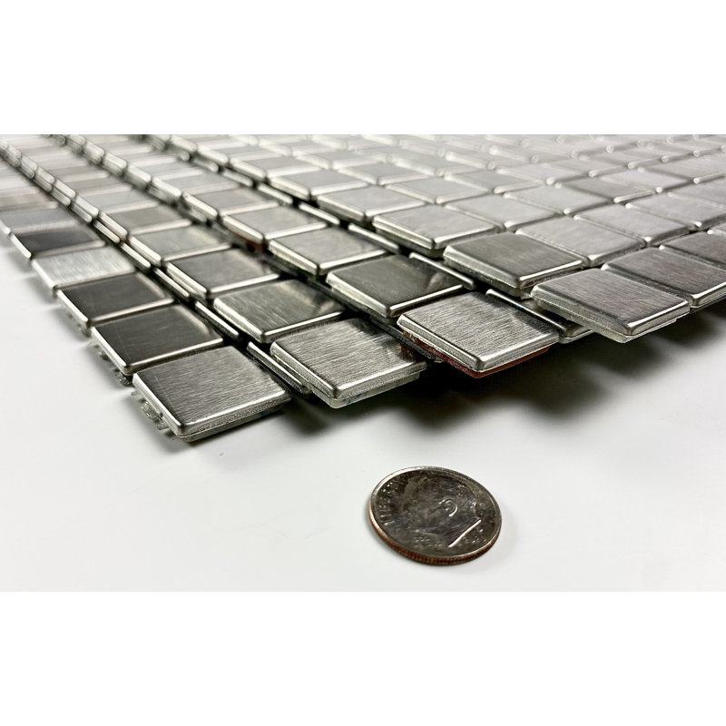 Enchanted 1" x 1" Metal Mosaic Tile