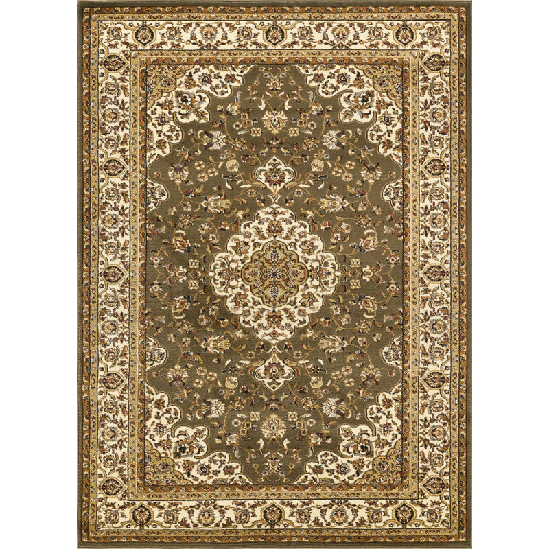 Ehmann WF_VIN5004 Green 5'3" x 7'3", 5'3"x7'3"