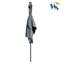 Parasol d'extérieur à DEL solaire 10 x 6,5T avec manivelle et bouton poussoir inclinable pour la cour-860029922