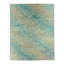 Hand Tufted Abstract Area Rug in Teal