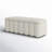 Jeddo Polyester Blend Upholstered Storage Bench-100089777