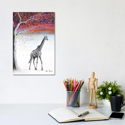 «Sky Dream Giraffe», reproduction d'art mural