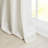 Twist Tab Lined Window Curtain Panel Pair