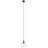 Chloe Lighting Leilani Mini Pendant Ceiling Fixture – 9.75" H Transitional 1-Light Oil Rubbed Bronze Hanging Light With 7.5" Width
