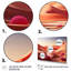 Horizon aride sur la planète Mars - désert, art mural-792273622-792273608