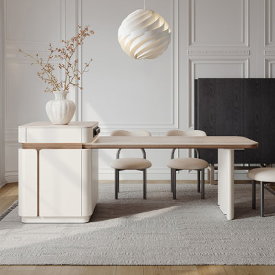 French Simple Cream Style Dining Table
