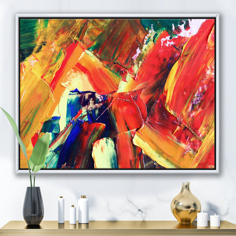 Exploration - reproduction d'art sur toile, Toile blanche encadrée, H 12 po x l 20 po x p 1 po