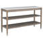 56'' W Marble Console Table