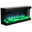 Neeve Ebern Designs Black Electric Fireplace with 5120 BTU-386689908