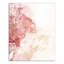 «Blush Pink Watercolor», reproduction d'art graphique sur toile tendue