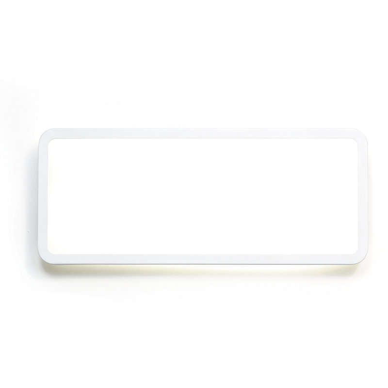 LED Wall Light 2 Flame Casco, White, 2 x 2G11 ELS 55W 830 lm