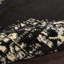 Tapis noir / crème Burnie-1661058071
